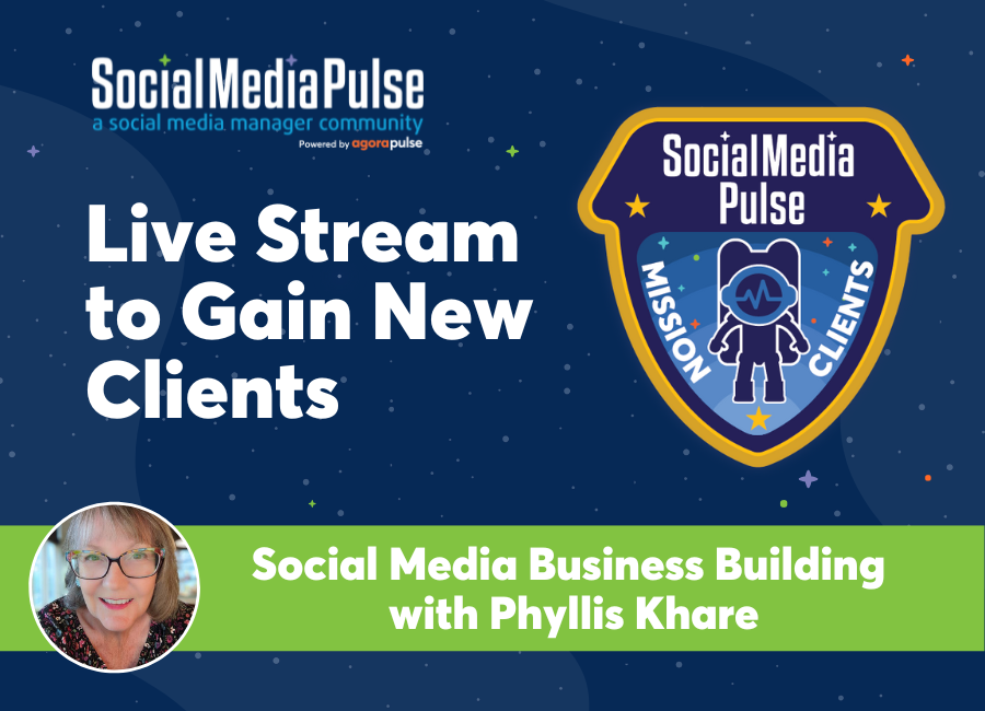 🎥 Live Stream to Gain New Clients