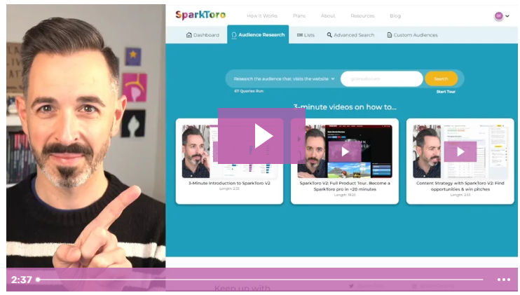 SparkToro V2 is Finally Here. It Can Do Incredible Things for SEO, Content Marketing, PR, and Ad Targeting.