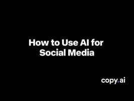 How to Use AI for Social Media