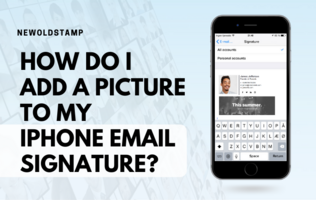 How Do I Add a Picture to My iPhone Email Signature?