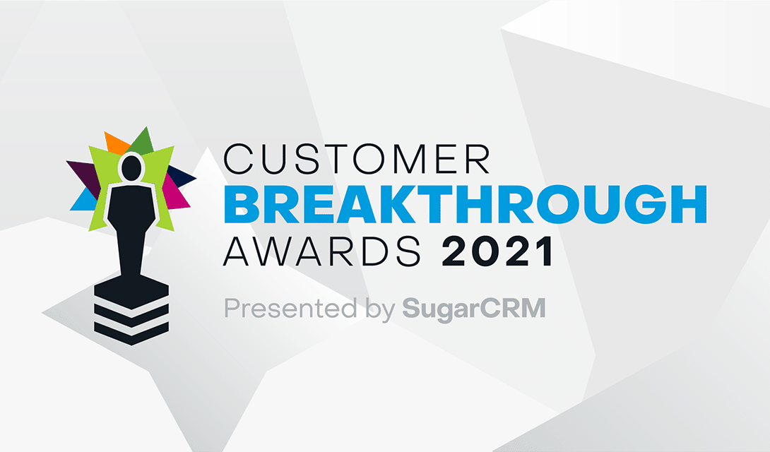SugarCRM's Customer Breakthrough Awards Winners
