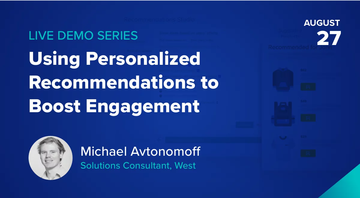 Using Personalized Recommendations to Boost Engagement