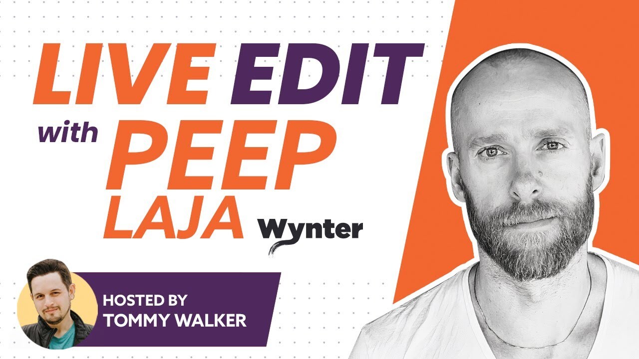 "How to Write The Best Blog Post In The World" | The Cutting Room ft. Peep Laja