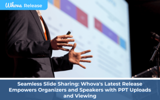 Seamless Slide Sharing: Whova's Latest Release Empowers Organizers and Speakers with PPTX Uploads and Viewing