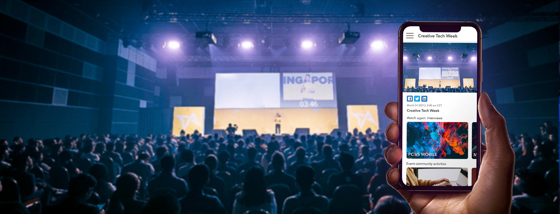 What event technology do you need for your on-site events