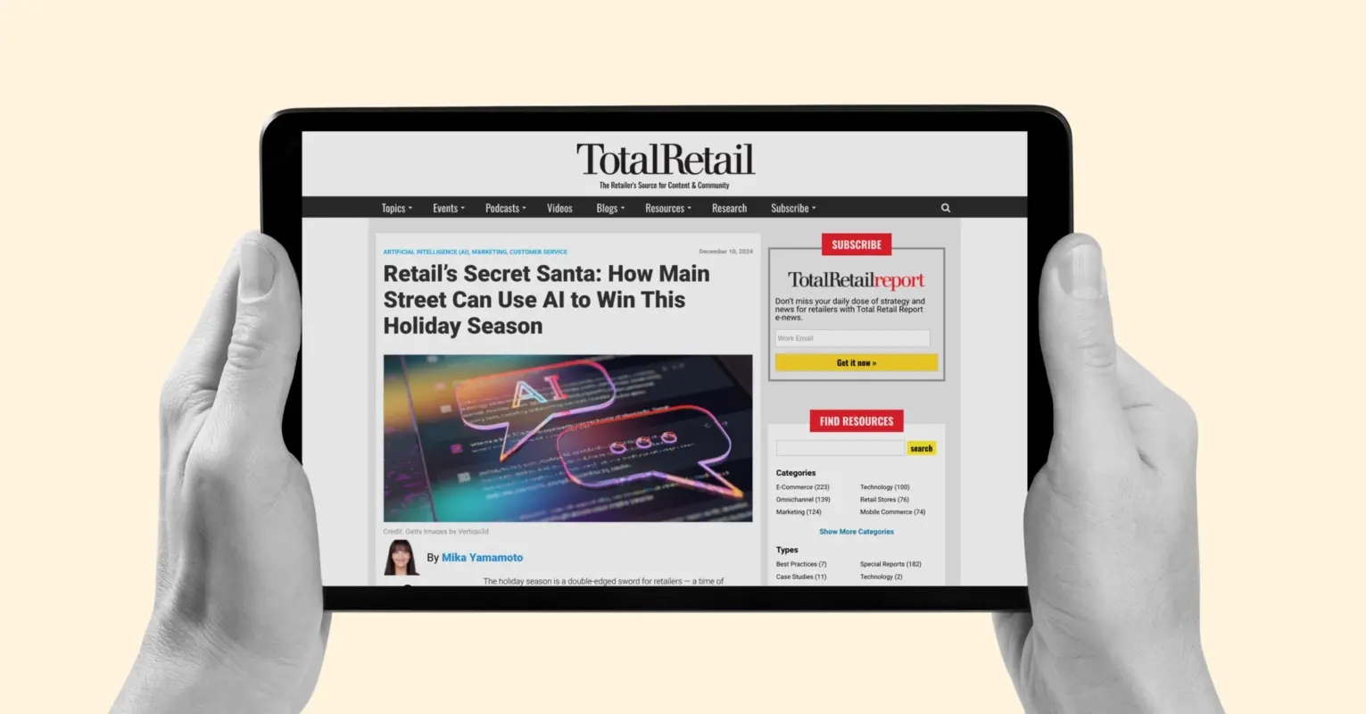 A holiday gift for retailers