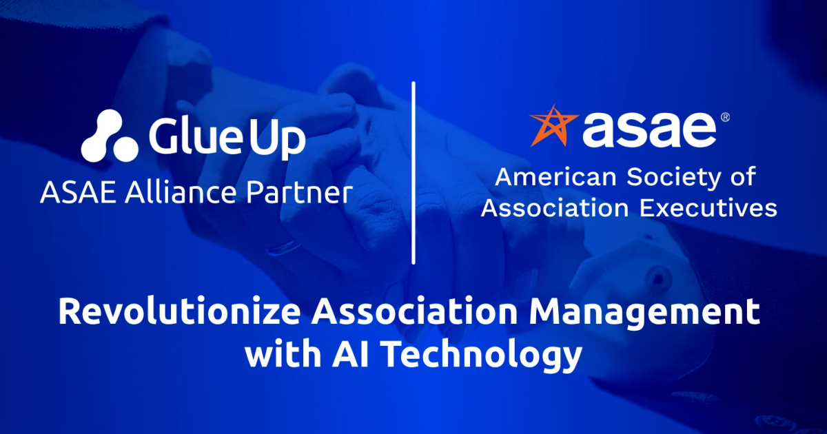 Innovating Together: Glue Up and ASAE Partner to Revolutionize Association Management with AI Technology
