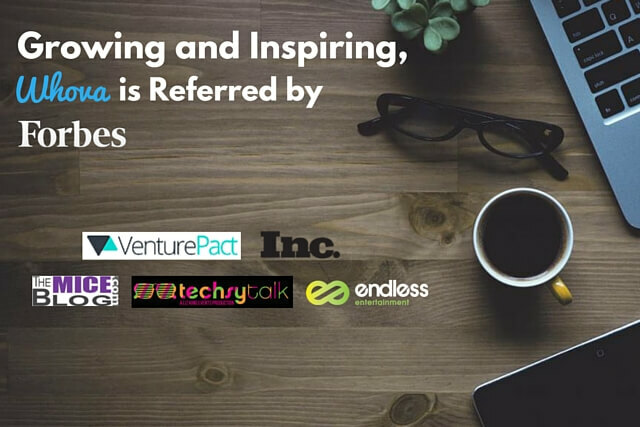 Constantly Growing and Inspiring, Whova is Featured on Forbes