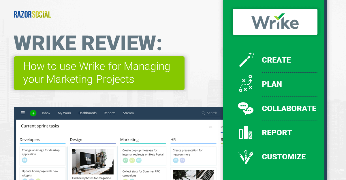 Wrike Review: How to use Wrike for Managing your Marketing Projects