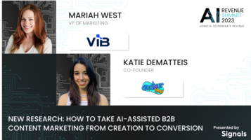 How to take AI-Assisted B2B Content Marketing: Creation to Conversion