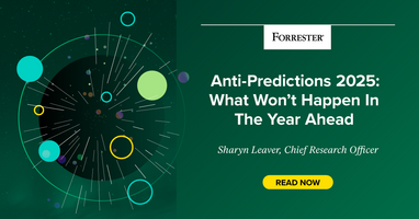 Anti-Predictions 2025: What Won't Happen In The Year Ahead