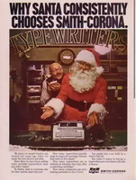 Santa Typewriter Ad 1977 - Swipe File