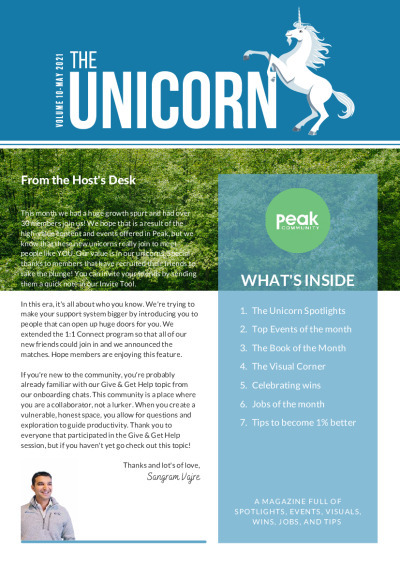 The Unicorn - May 2021