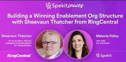 RingCentral and Spekit: How to Build a Winning Enablement Team