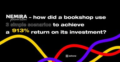 Nemira – how did a bookshop use 3 simple scenarios to achieve a 913% return on its investment?