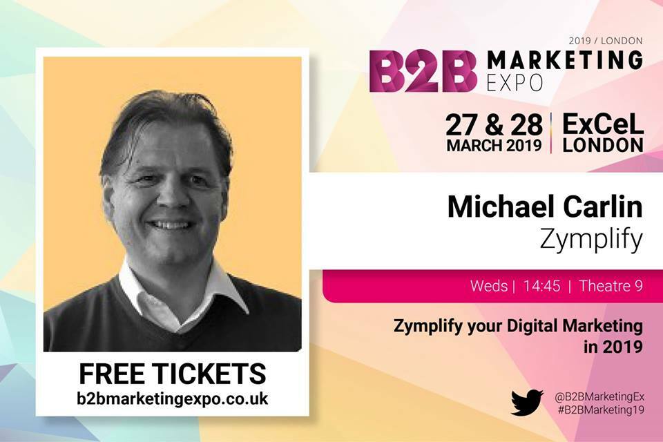 Zymplify hits the B2B Marketing Expo in London next week | Zymplify