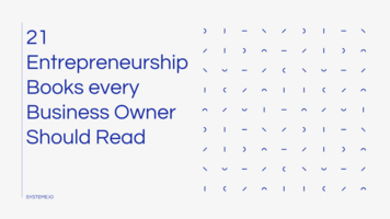 21 Best Books for Entrepreneurs to Read