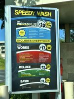 Speedy Wash Pricing