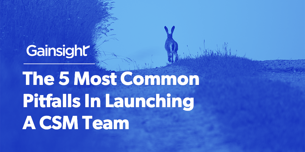The 5 Most Common Pitfalls In Launching A CSM Team | Customer Success and Product Experience Software | Gainsight