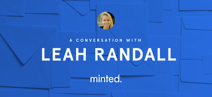 A Conversation with Minted's Leah Randall