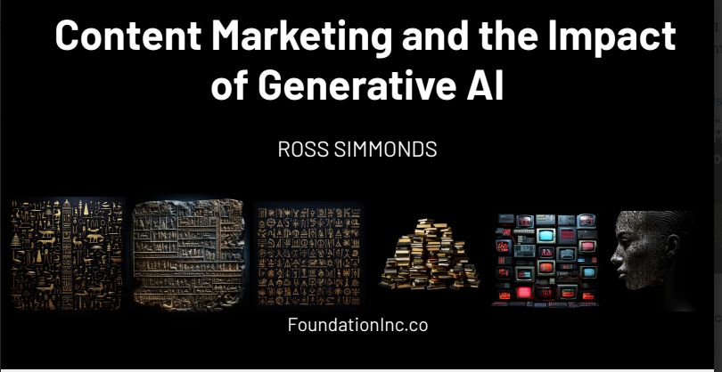 Content Marketing and the Impact  of Generative AI