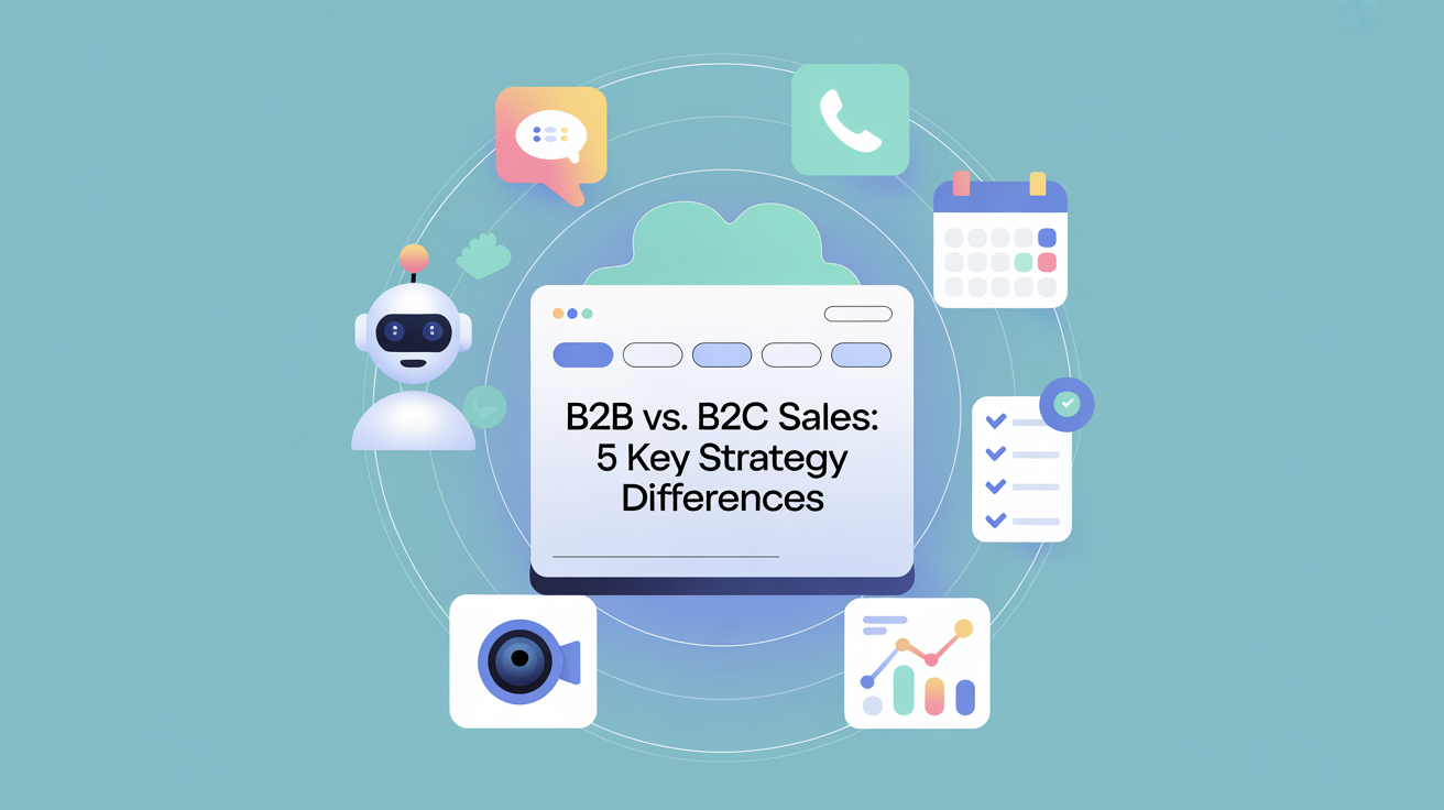 B2B vs. B2C Sales: 5 Key Strategy Differences