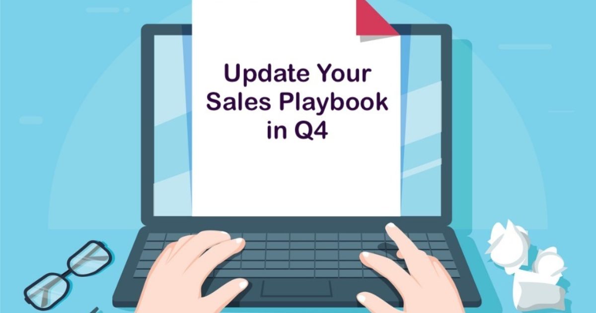 7 Ways To Update Your Sales Playbook In Q4