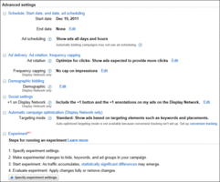 Guide to Google AdWords Advanced Settings