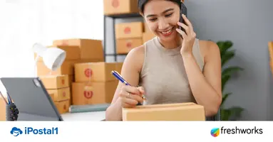 iPostal1 uses Freshworks AI to manage queries on 1 million mailboxes