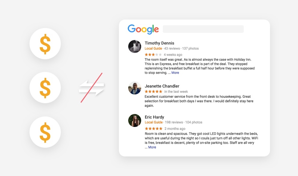 Tempted to Buy Google Reviews? Don't.