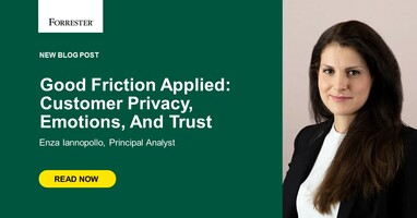 Good Friction Applied: Customer Privacy, Emotions, And Trust