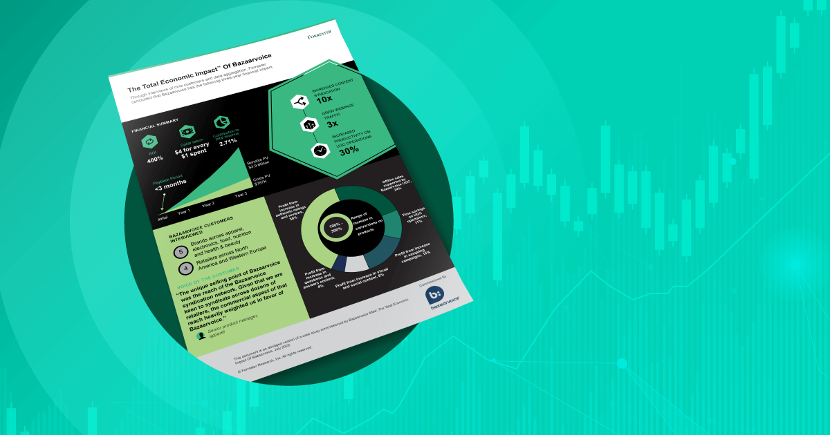 The Total Economic Impact™ of Bazaarvoice