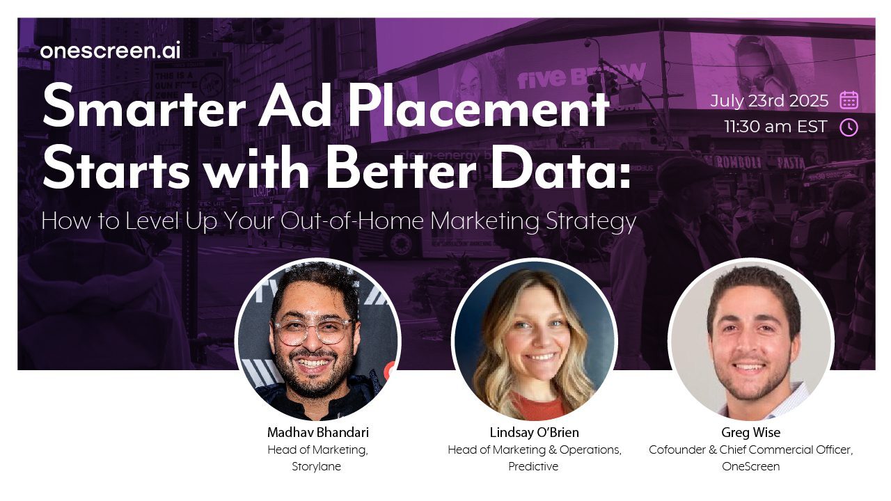 How Smart Marketers Use Data to Win with Out-of-Home Advertising