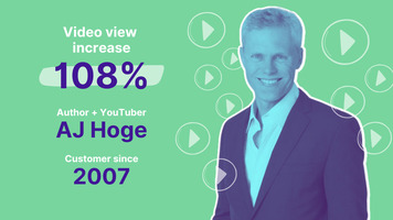 YouTuber increases video views by 108%