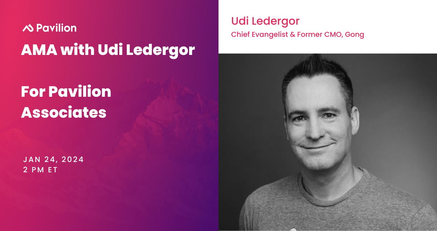 Associate AMA Recap with Udi Ledergor of Gong