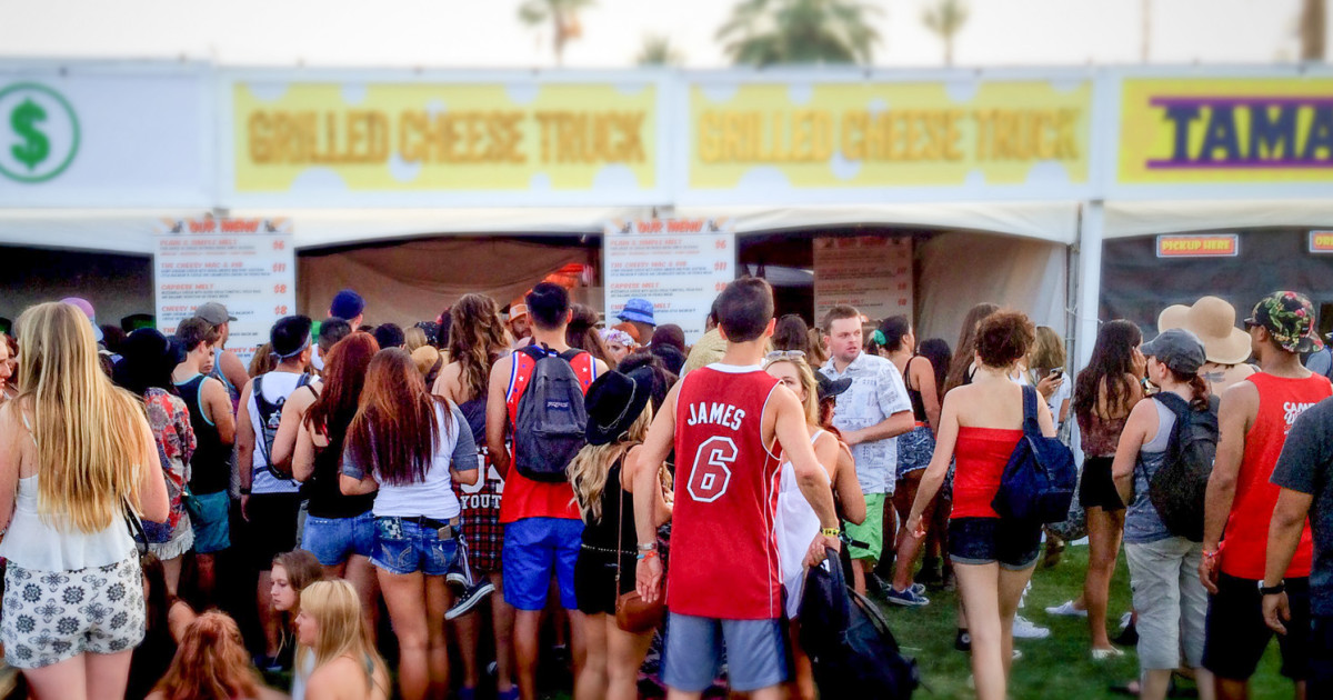 What I Learned from Selling at Coachella: A Q&A with the Grilled Cheese Truck