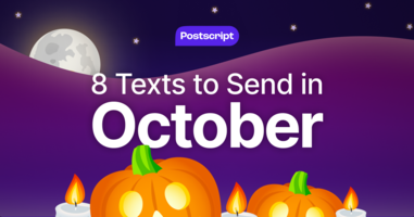 Fear, Beer, and Pumpkins are Here: 8 Texts to Send in October