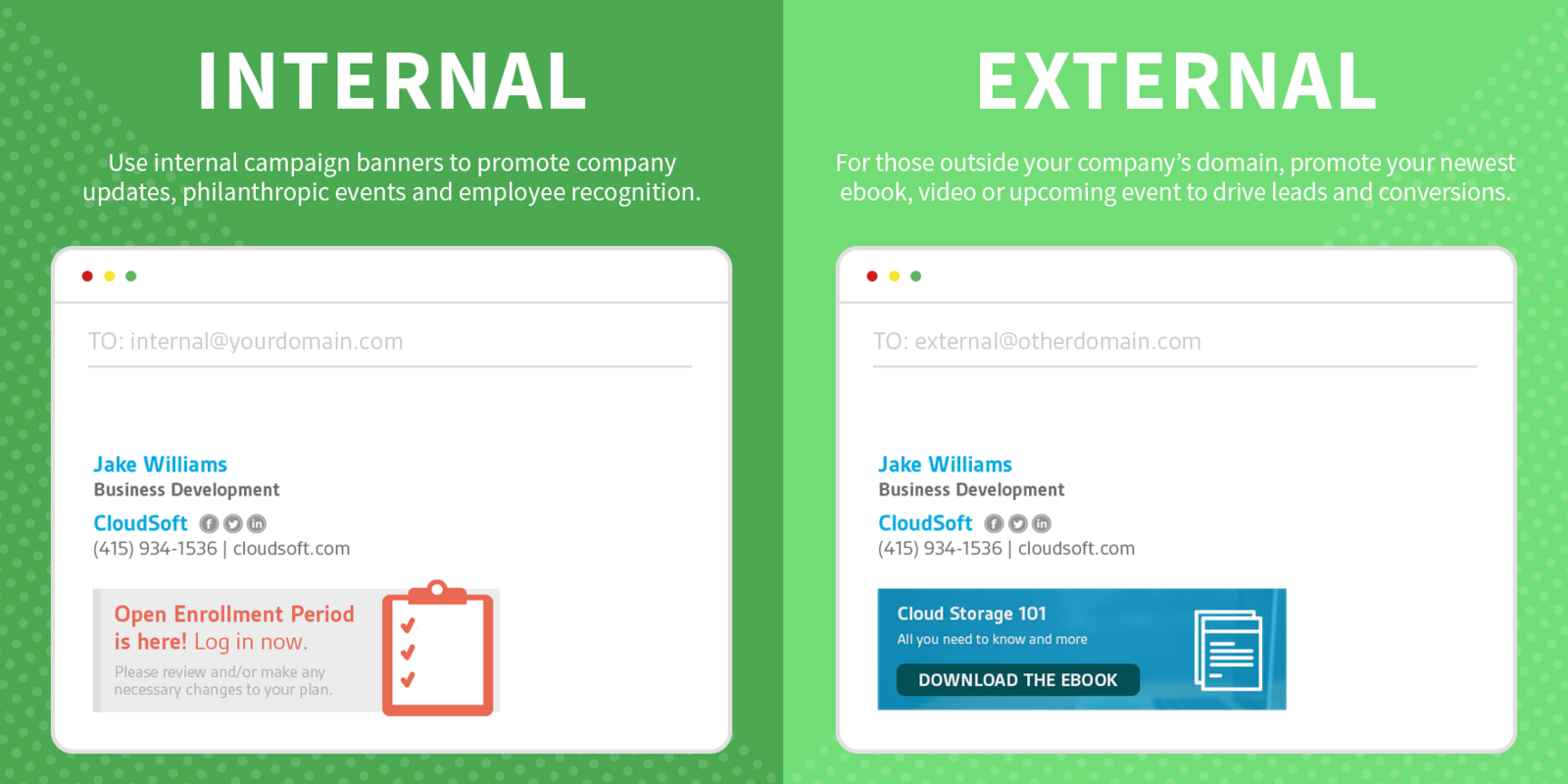 Dynamic Campaigns by Sigstr for Internal Communications - Terminus Site