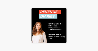 ‎Revenue Diaries: Episode 4 : Ruth Zive : Influence, Compassion & Motherhood on Apple Podcasts
