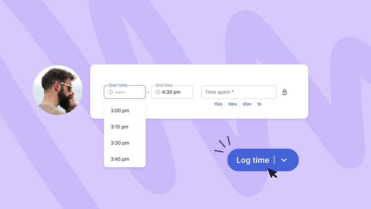Six improvements to logging time in Teamwork.com