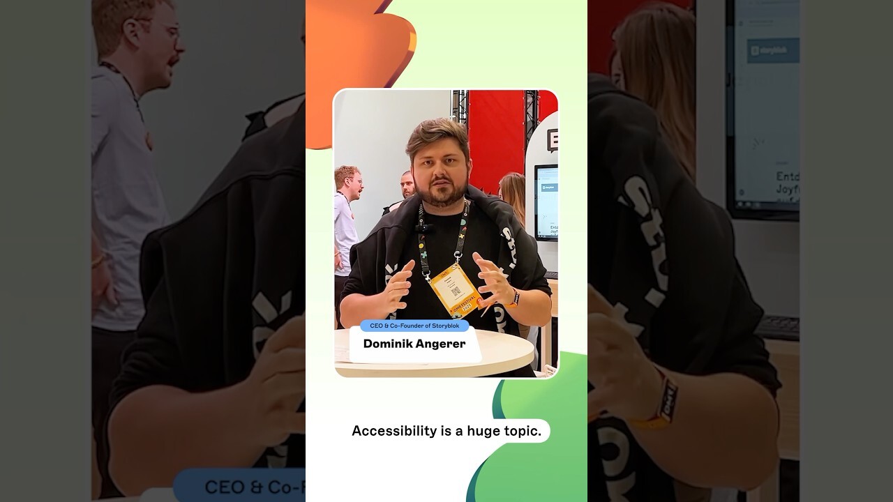 How does Storyblok help organisations stay compliant and improve accessibility?