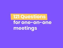 121 One-on-one Questions for managers and employees