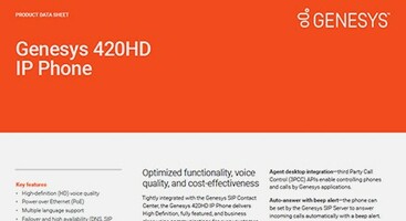 Genesys 420HD IP Phone