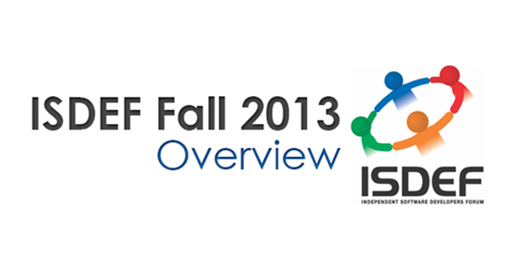 ISDEF Fall 2013 Overview on IT software development