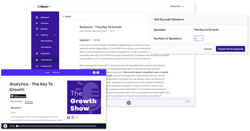 Transcribe your podcast without the extra cost and tools