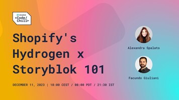 How to integrate Shopify's Hydrogen with Storyblok