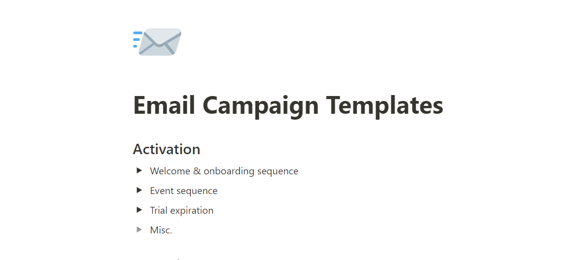 The Five Factors of Growth: 3.8 Model - Email Campaign Templates