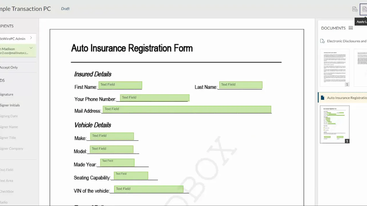 OneSpan Sign for Guidewire PolicyCenter - How it Works
