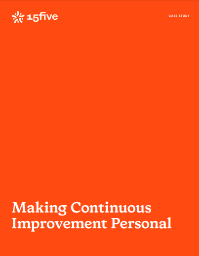 Making Continuous Improvement Personal