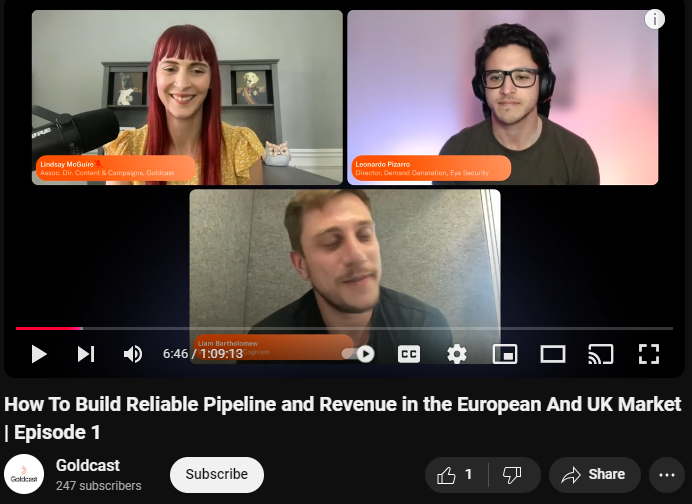 How To Build Reliable Pipeline and Revenue in the European And UK Market | Episode 1